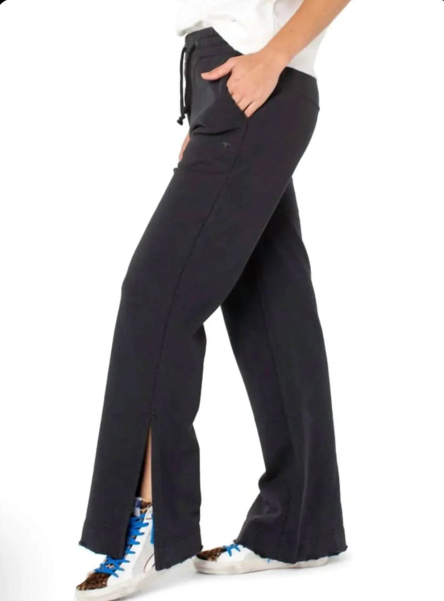 SERRA - The Chute Tie Waist Slit Pants - Rack Hunt