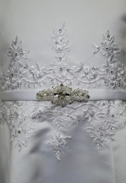Joan Calabrese - Detailed High Neckline Dress - Rack Hunt