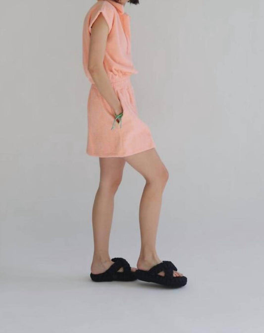 mantra - Irie Towel Collar Top - Rack Hunt -