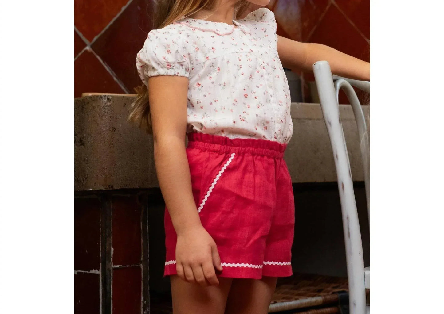 Marie Puce - Girl's Capri Shorts - Rack Hunt