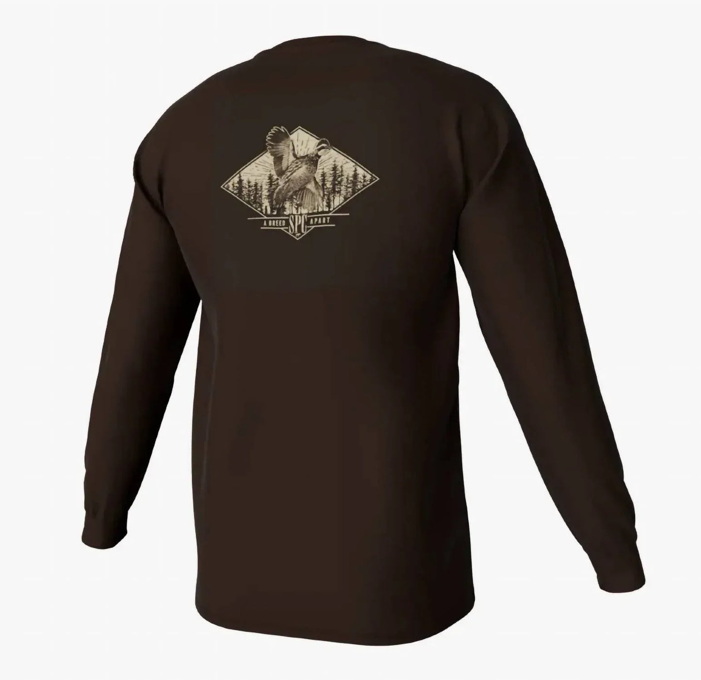 Southern Point Co. - Men's Diamond Quail Long Sleeve Tee - Rack Hunt