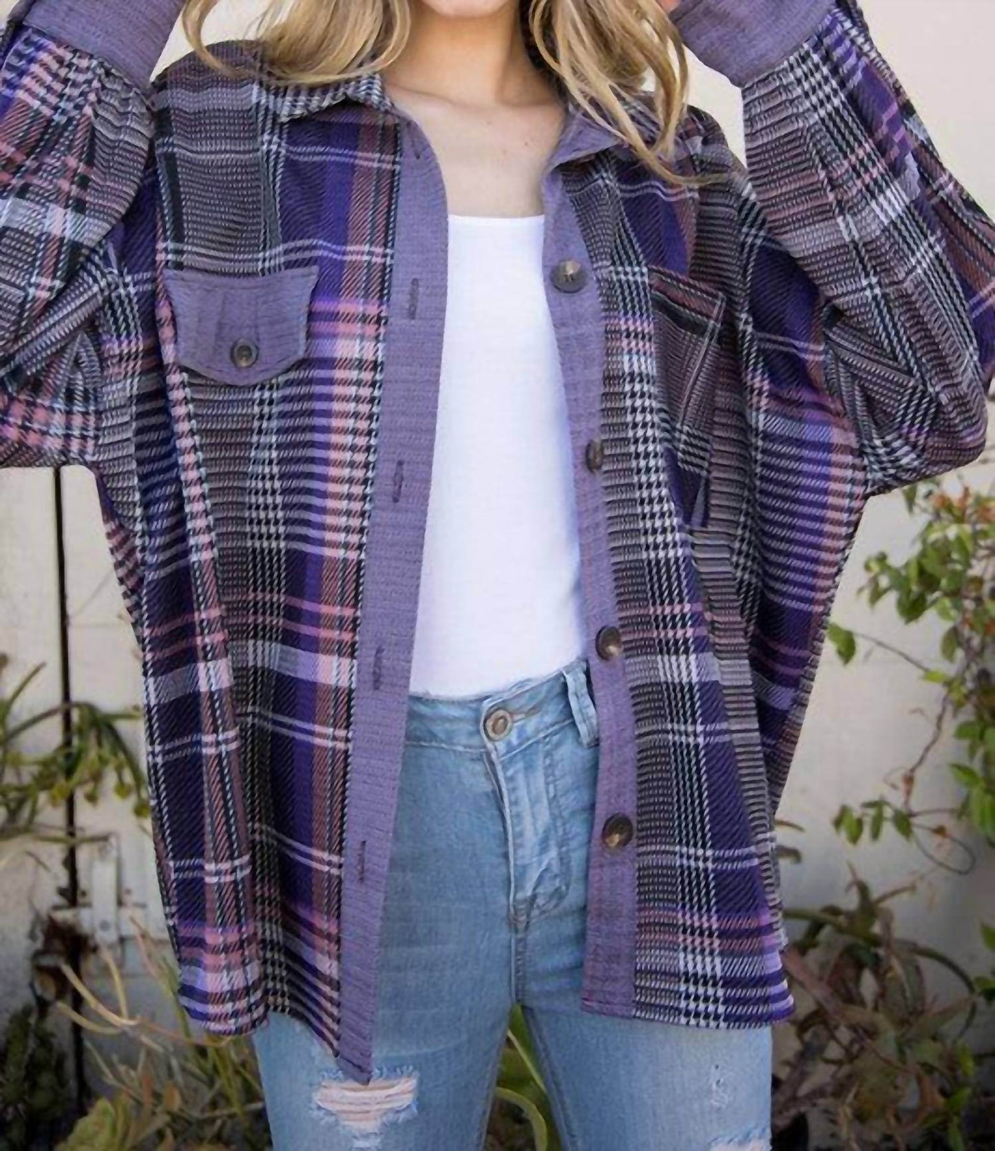 Ellis - Plaid Shacket - Rack Hunt -