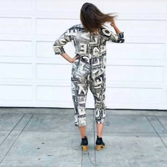 Happy French Gang - Love Letters Jumpsuit - Rack Hunt