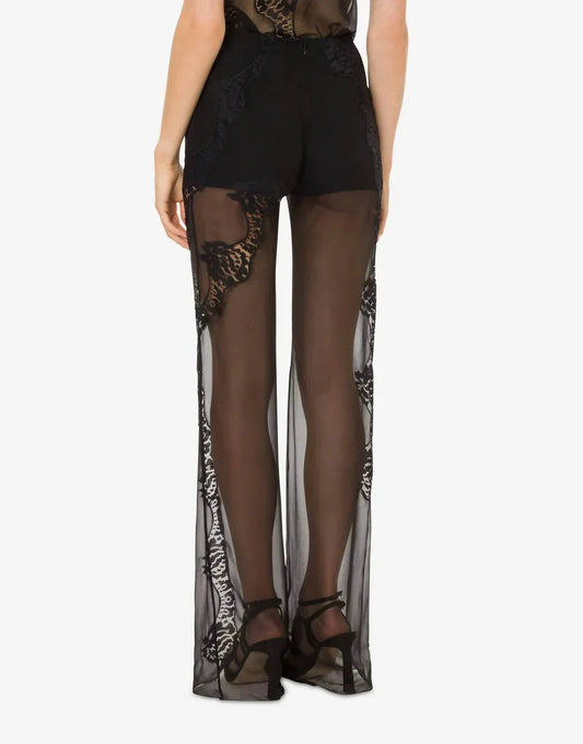 Alberta Ferretti - Organic Chiffon Culottes - Rack Hunt