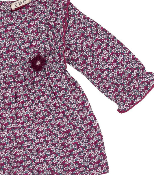 EMC - Girl's Long Sleeve Floral Dress - Rack Hunt -