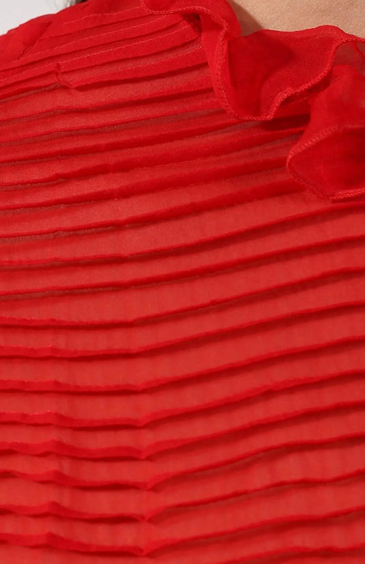 Valentino - Chiffon Ruffle Shirt - Rack Hunt