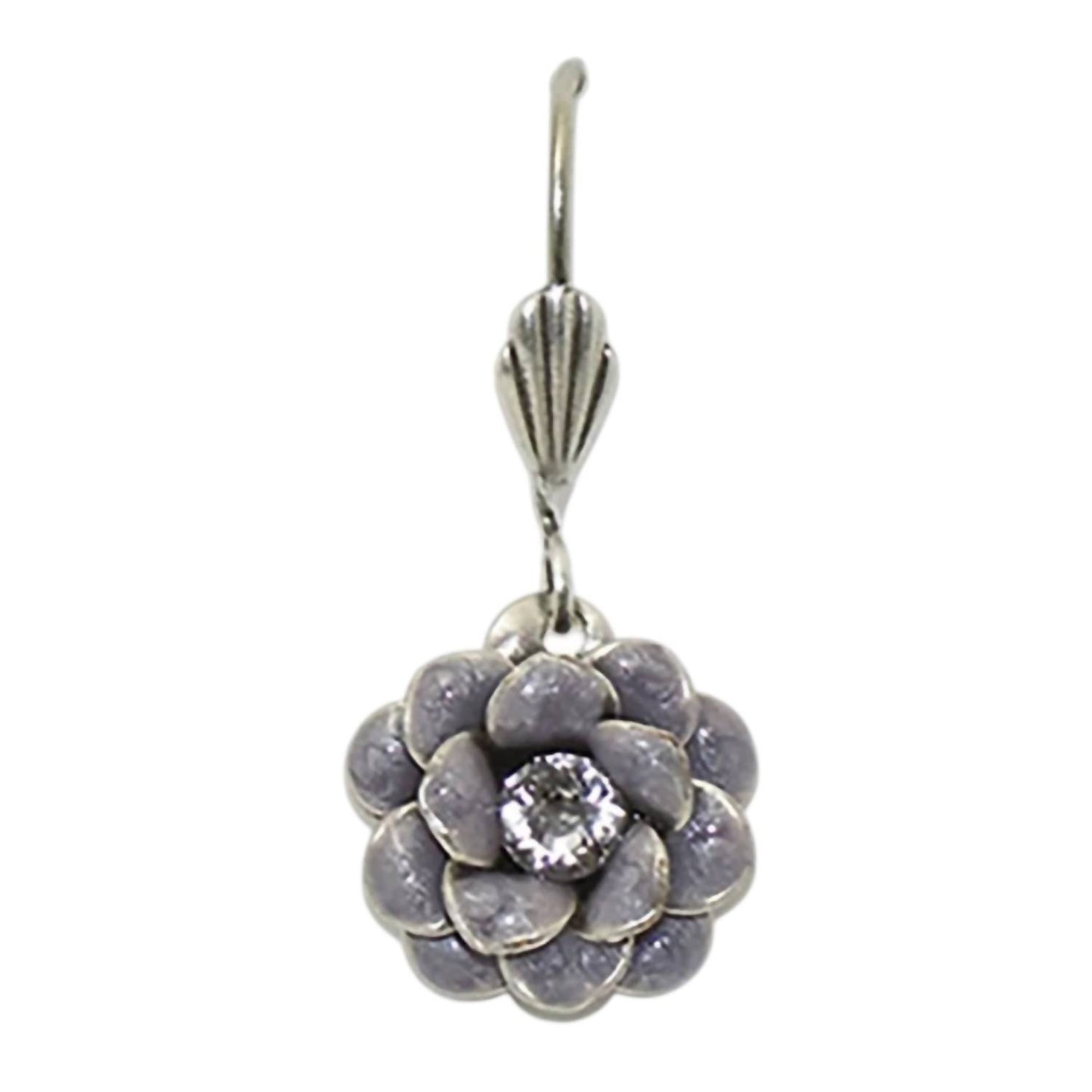 Women's Rosette Crystal Earrings