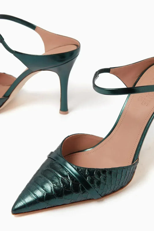 Malone Souliers - Women's Uma 90 Leather Mules - Rack Hunt