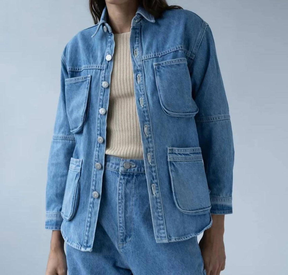Denim Work Shirt