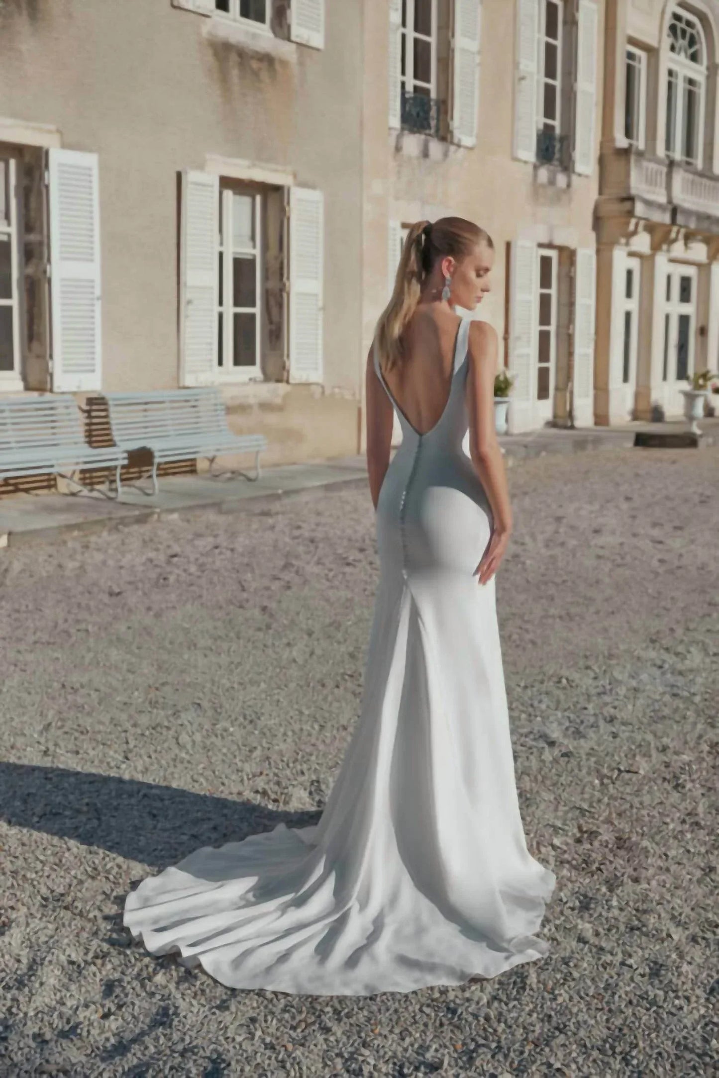 Justin Alexander - Slit Wedding Gown - Rack Hunt