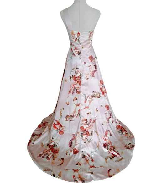 Rossario George - Women's Cherubini Strapless Floor-length Gown - Rack Hunt