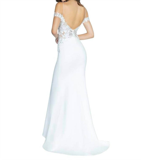 Val Stefani - JERSEY MERMAID WEDDING DRESS - Rack Hunt