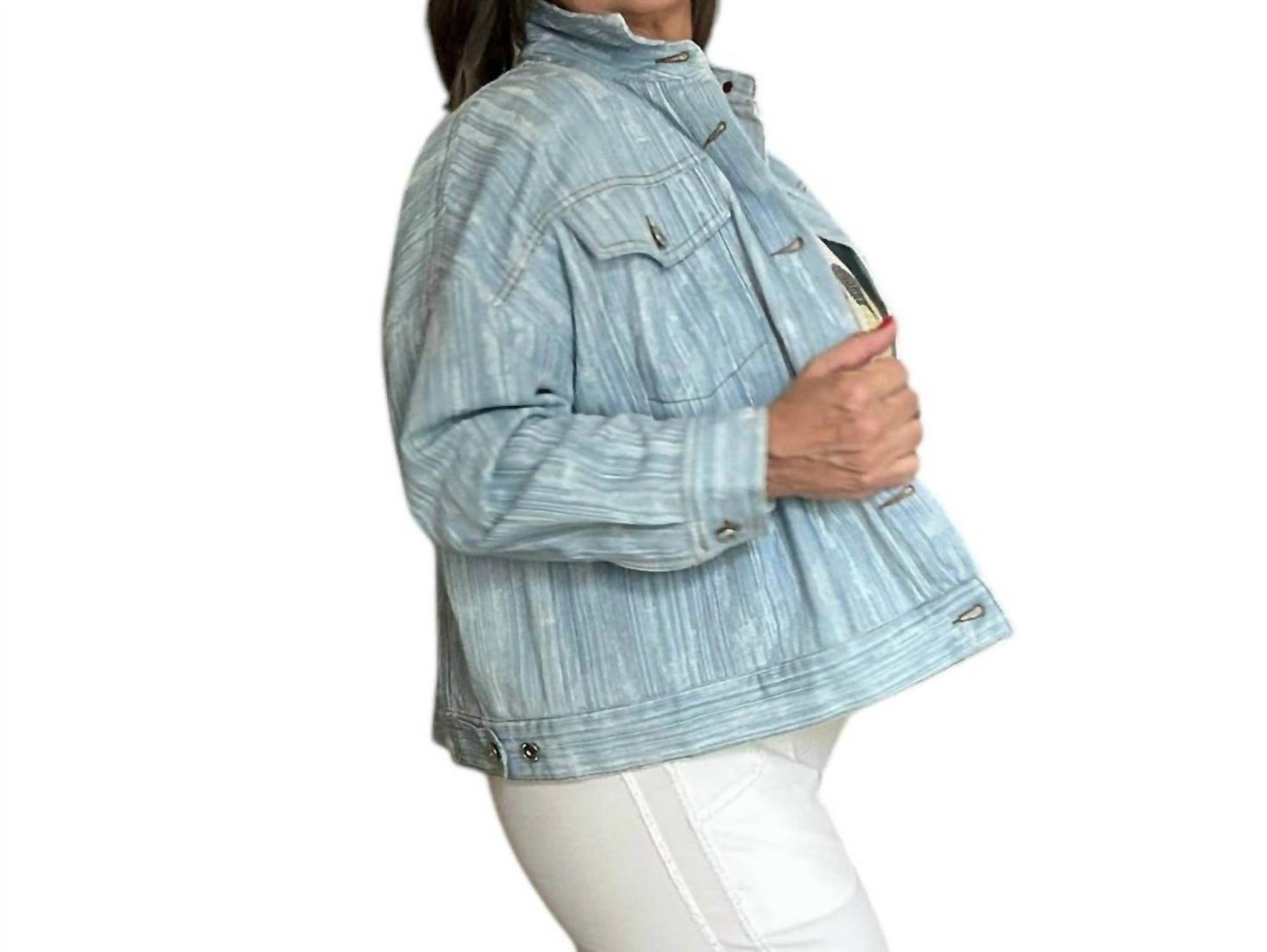 Denim Days - Textured Denim Jacket - Rack Hunt -