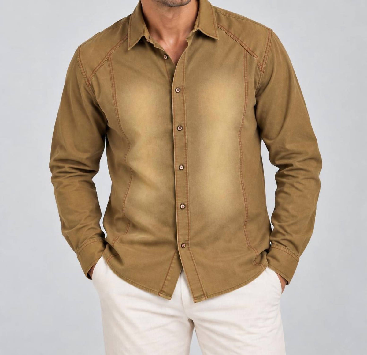 Signature Slim-fit Long Sleeve Shirt