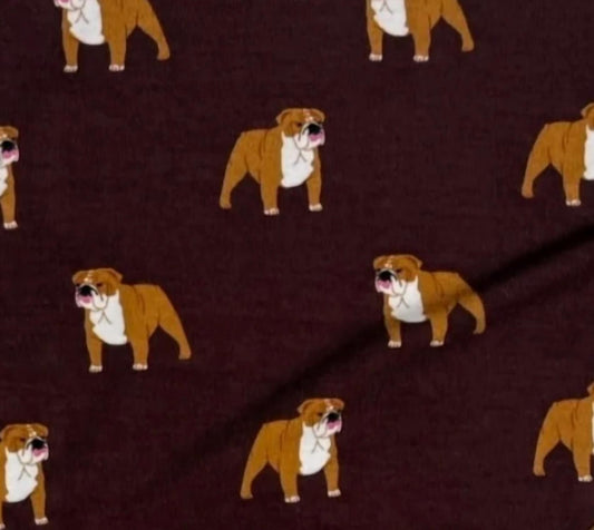 Kid's Bulldog Bamboo Pajama Set