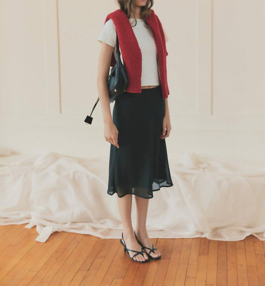 Micah Layered Midi Skirt