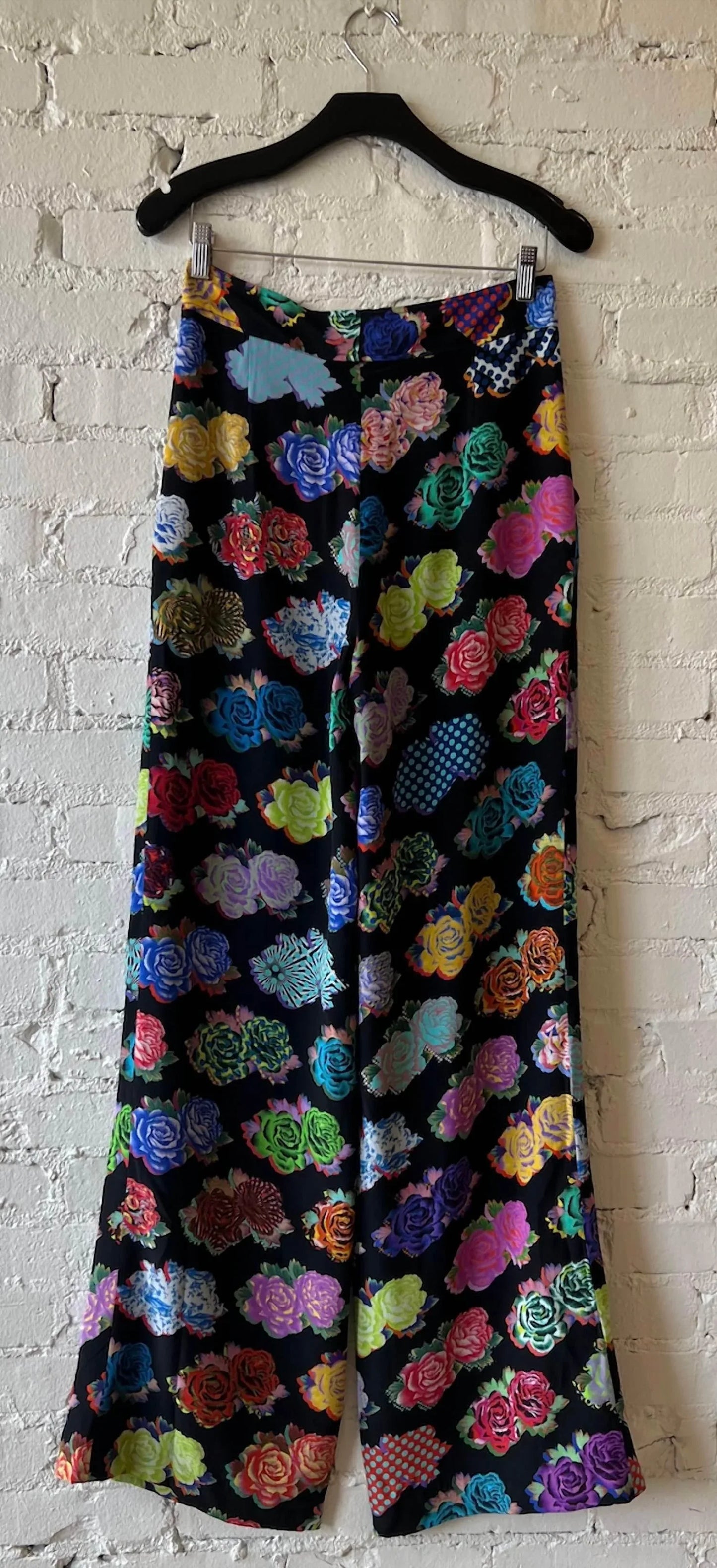 Libertine - Women's Punk Rock Flowers Wide Leg Pant - Rack Hunt