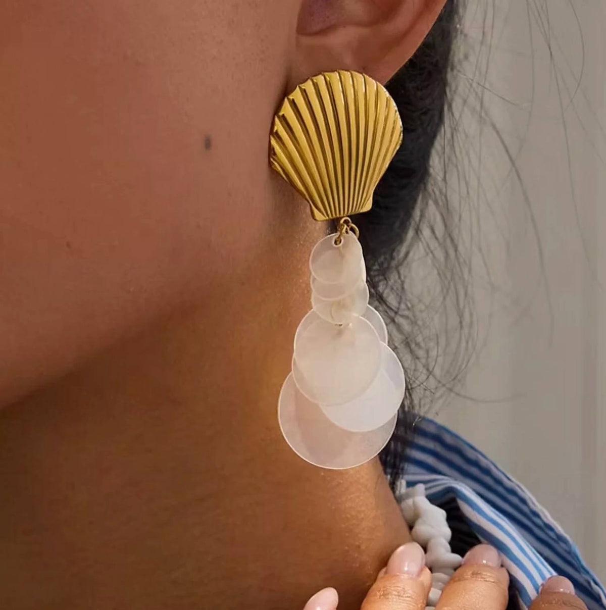 Women's Sienna Shell Earrings