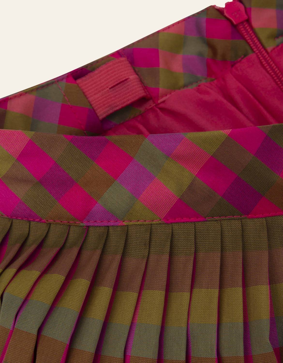 Girl's Solo Plaid Skirt