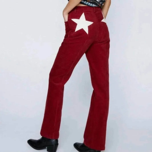 Nasty Gal - Corduroy High Waisted Pants - Rack Hunt