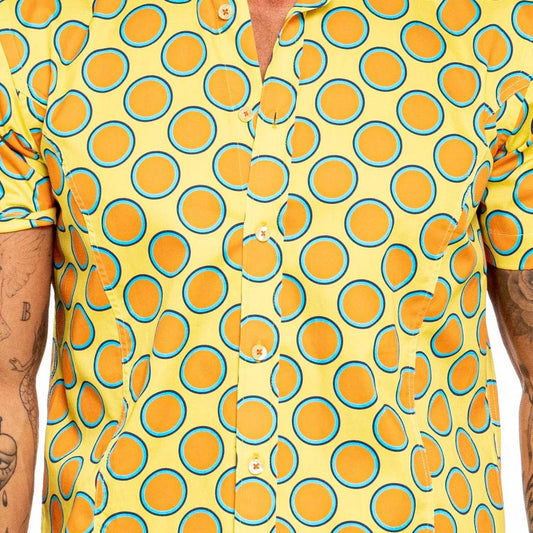 Eternal Sunshine Short Sleeve Button Down Shirt