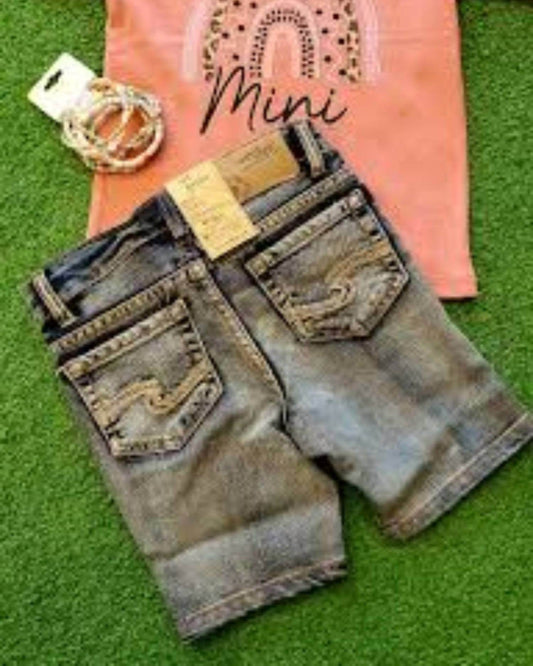 Silver Kids - Girl's Tina Denim Shorts - Rack Hunt -