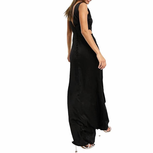 TFNC London - Deep V Back Maxi Dress - Rack Hunt -