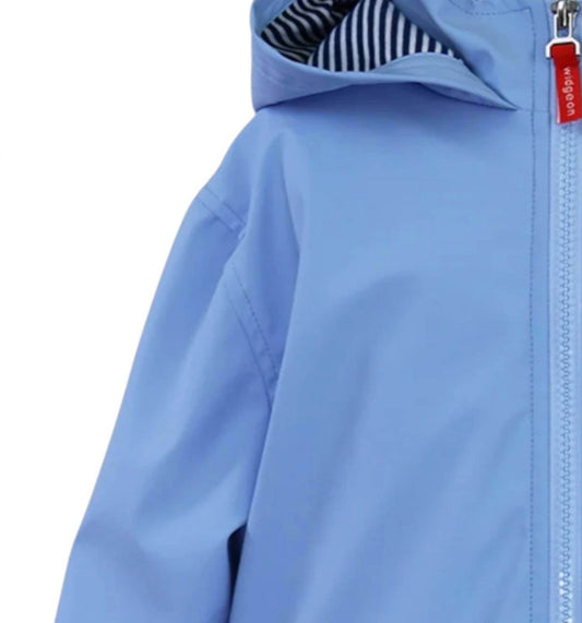 American Widgeon - Boy's Hooded Rain Coat - Rack Hunt