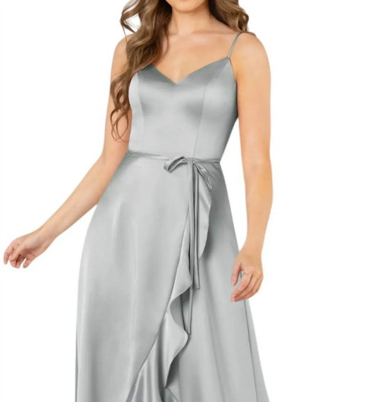 Sorella Vita - High-Low Sweetheart Neckline Bridesmaid Dress with Spaghetti Straps - Rack Hunt