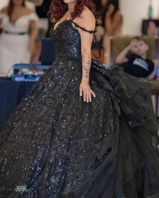 GLS Collective - Ebony Sweetheart Ball Gown - Rack Hunt