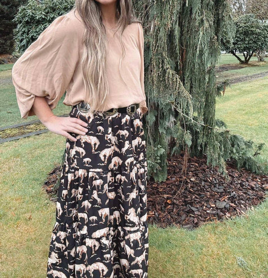 Wide Sleeve Top