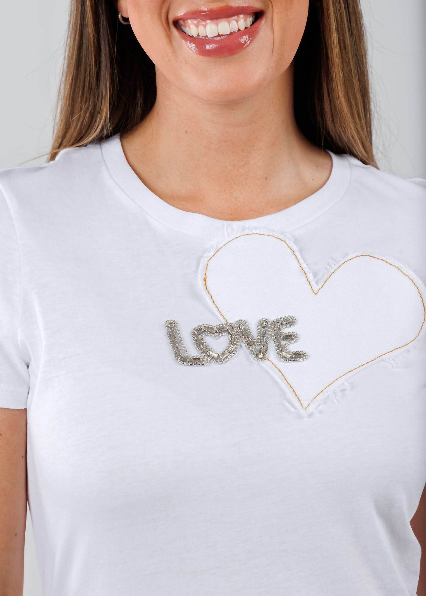 Suzy T - Women's Love Heart Top - Rack Hunt -