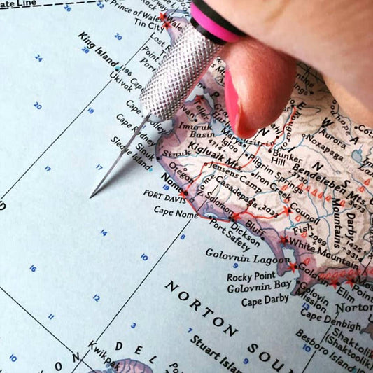 Women's Georgia Map Tote Bag