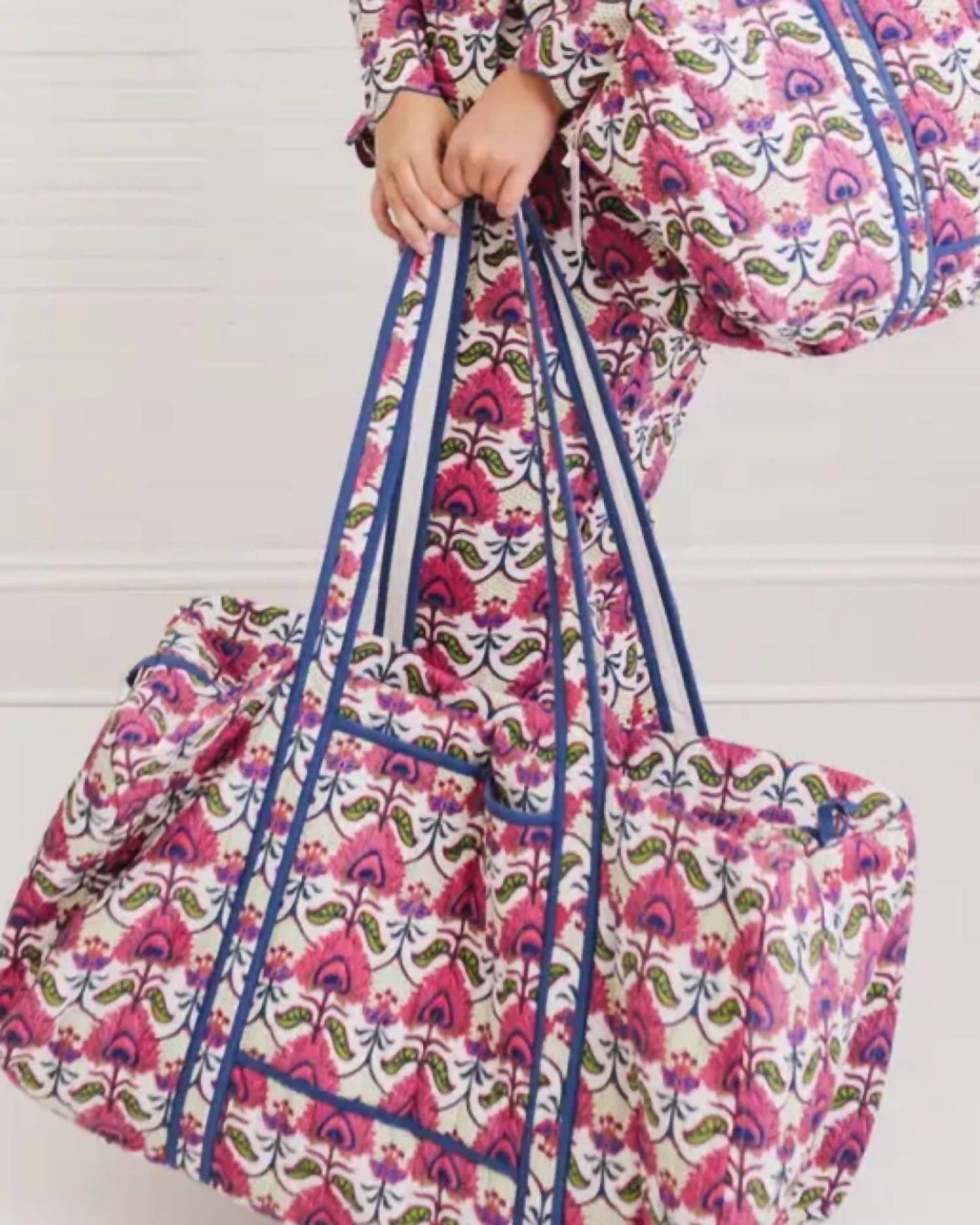 Quilted Luxe Xl Duffle Bag