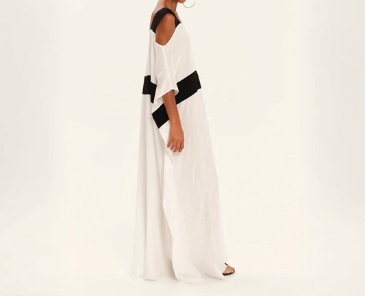 Dimensional Play Maxi Tunic Dress