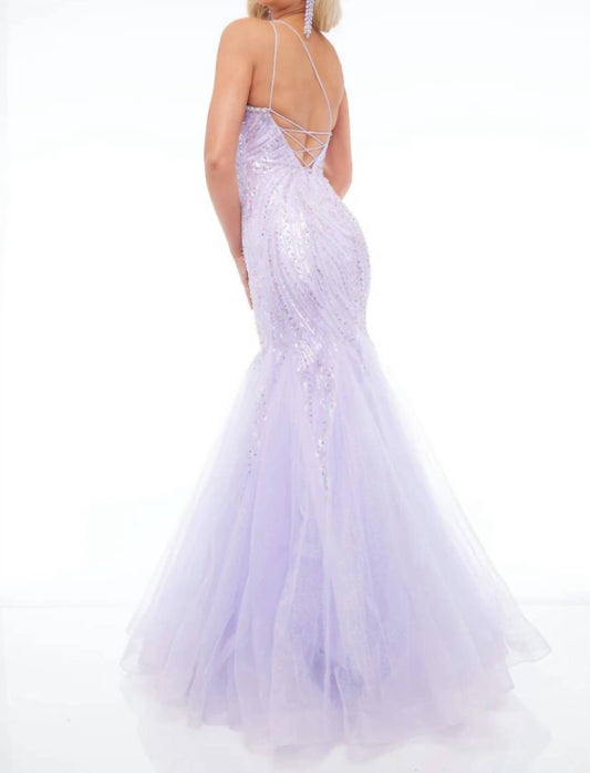 Tulle Mermaid Dress With Beading