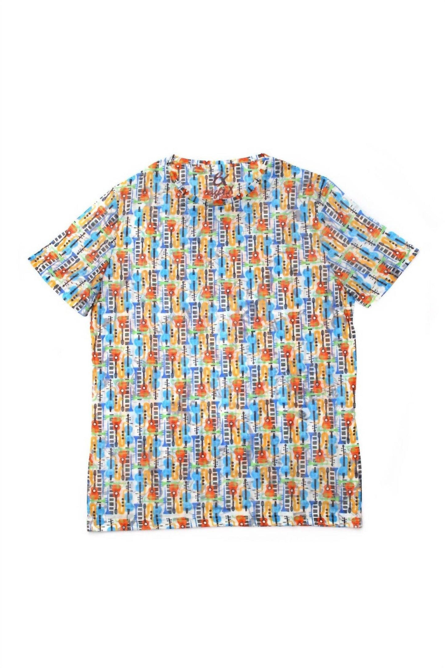 Guitars Print T-shirt