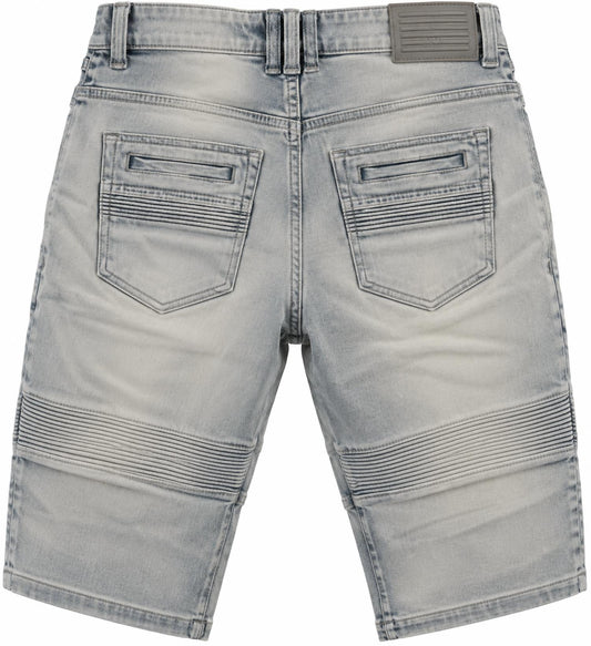 Men's Fadded Denim Wash Jean Shorts