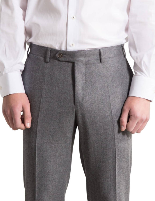 Luxury Wool Flannel Trousers