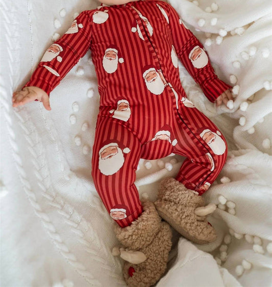 Santa Zipper Romper