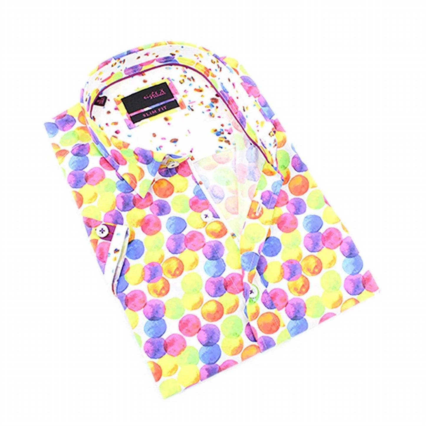 Colorful Globes Short Sleeve Shirt