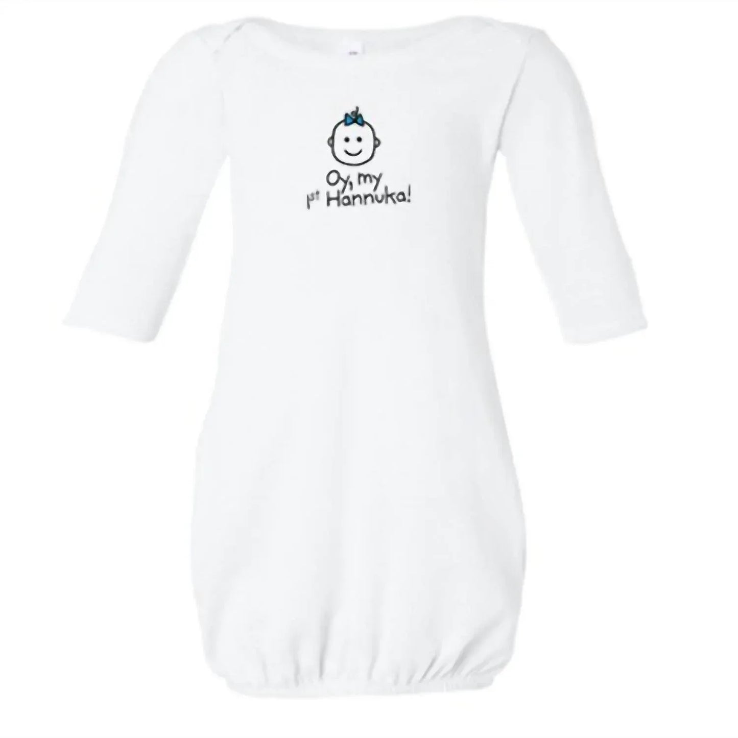 HelloEveryWear - Newborn Girls Oy, My 1st Hannuka Gown - Rack Hunt