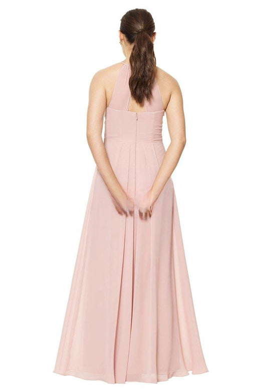 Bill Levkoff - Empire Waist Chiffon Spaghetti Strap Gown - Rack Hunt