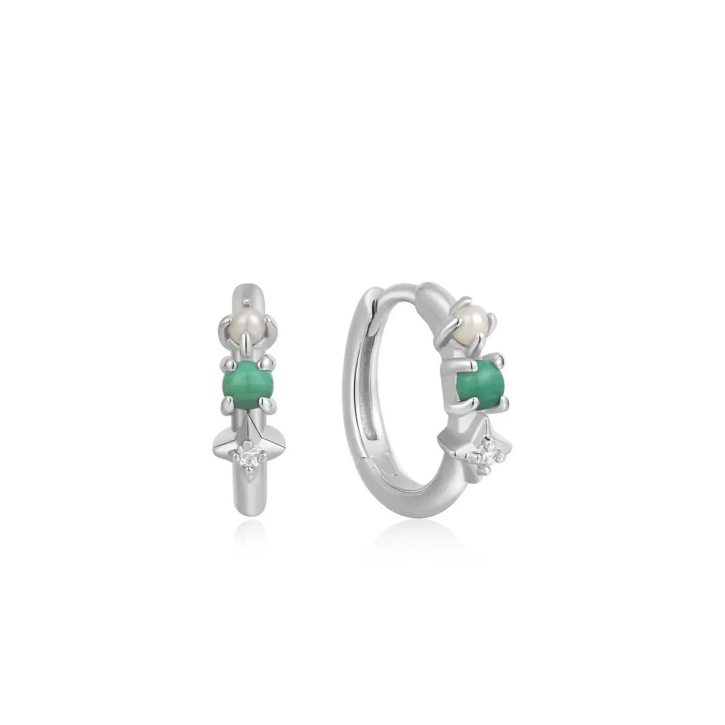 Ania Haie - Women's Star Huggie Hoop Earrings - Rack Hunt