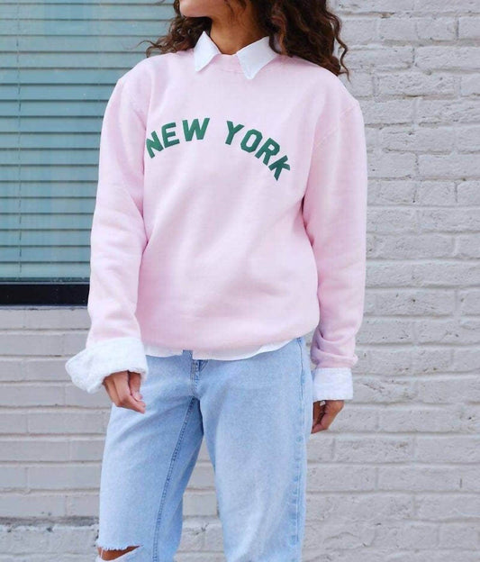 Mure + Grand - Women's New York Puff Sweatshirt - Rack Hunt -
