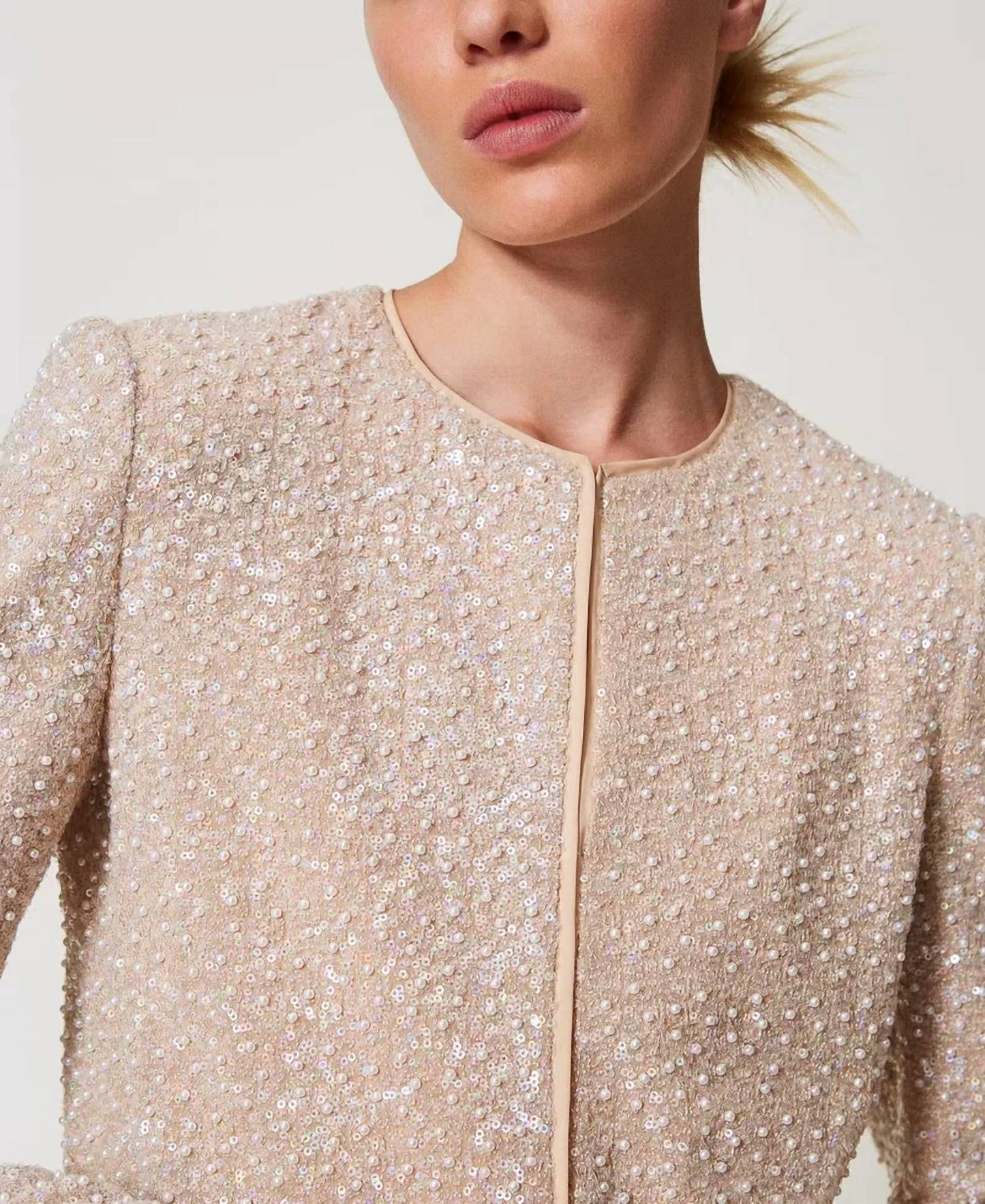 Sequins And Pearl Jacket