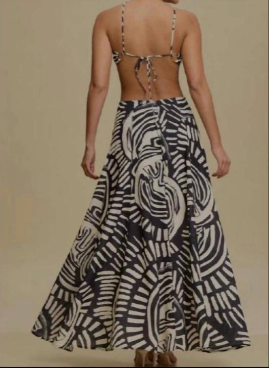Tribal Ring Maxi Dress