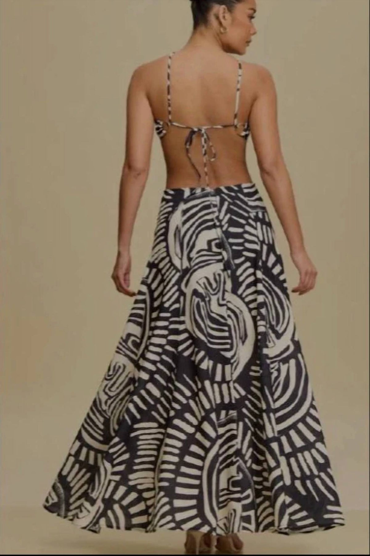 Tribal Ring Maxi Dress