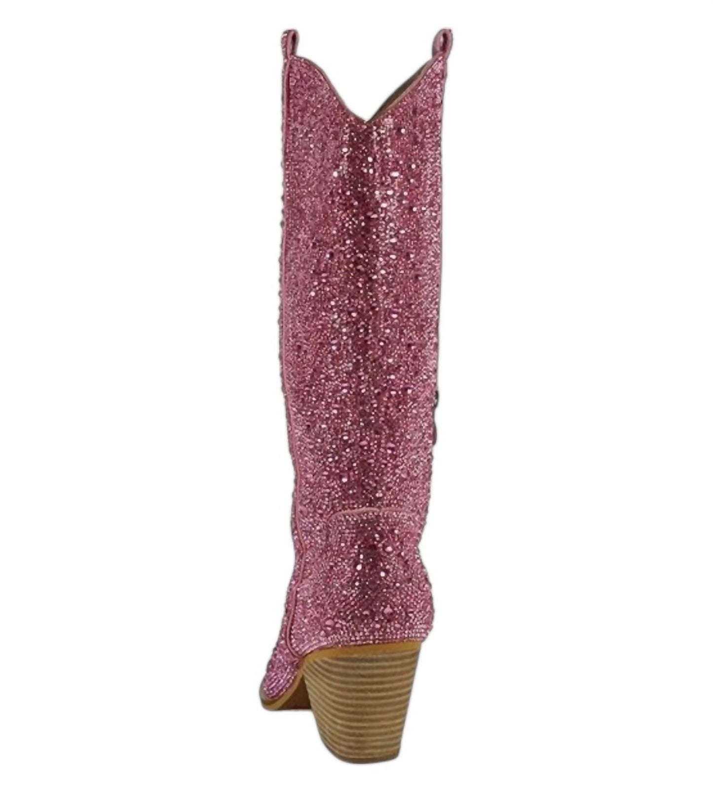 Women's Alice Rhinestone Mid Calf Boots