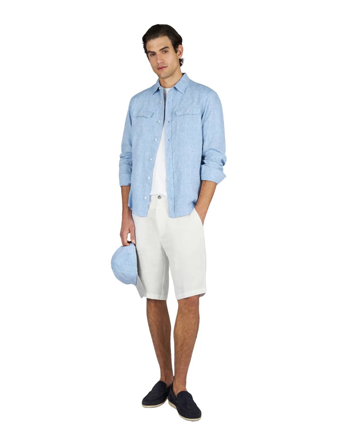 Linen Bermuda Short